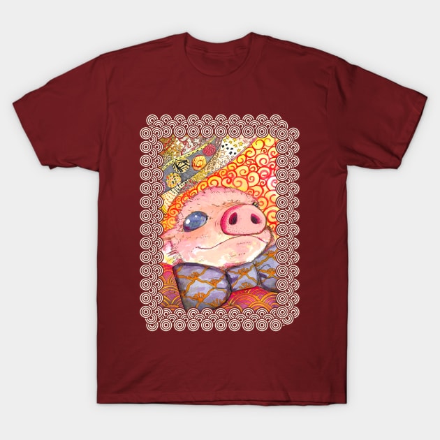 Chinese new year 2019, year of the pig T-Shirt by Sutilmente